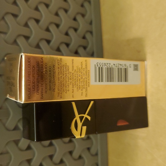YSL THE INKS VINYL CREAM HIGH-SHINE LIP STAIN 416 CHILI PROVOCATION. BNIB - Picture 6 of 7